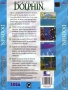 Sega  Sega CD  -  Ecco the Dolphin (U) (Back)